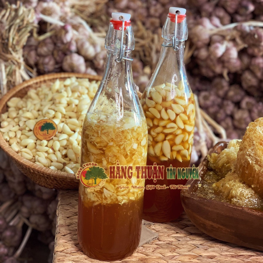 TỎI TÍM NGÂM MẬT ONG RỪNG
