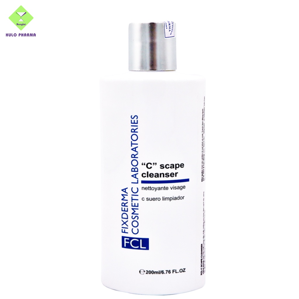 Sữa Rửa Mặt Trắng Da Chống Lão Hoá FCL C Scape Cleanser Giúp Chống Oxy Hóa, Làm Sạch, Sáng, Đều Màu Da 200ml