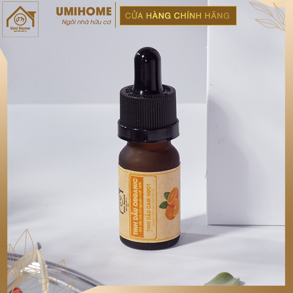 Tinh dầu Cam Ngọt hữu cơ UMIHOME nguyên chất 10ml