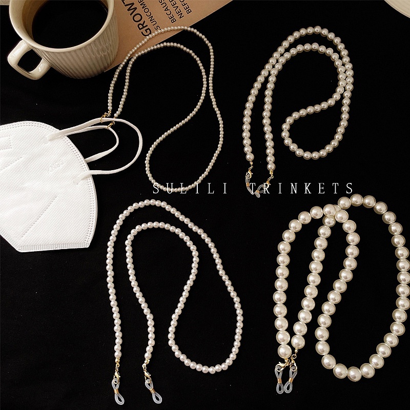 Dây Đeo Khẩu Trang Mạ Vàng Phong Cách Hàn Quốc Thời Trang