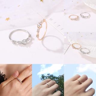 Nhẫn Kim Cương Nhân Tạo Kiểu Hàn Quốc