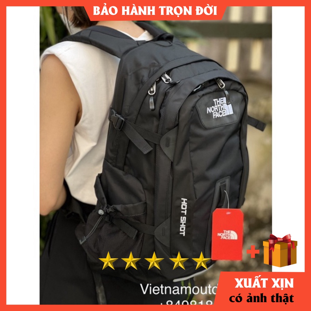 Balo nam du lịch đựng laptop The North Face chính hãng Hot Shot 2010 😘BẢO HÀNH TRỌN ĐỜI😘 balo thời trang