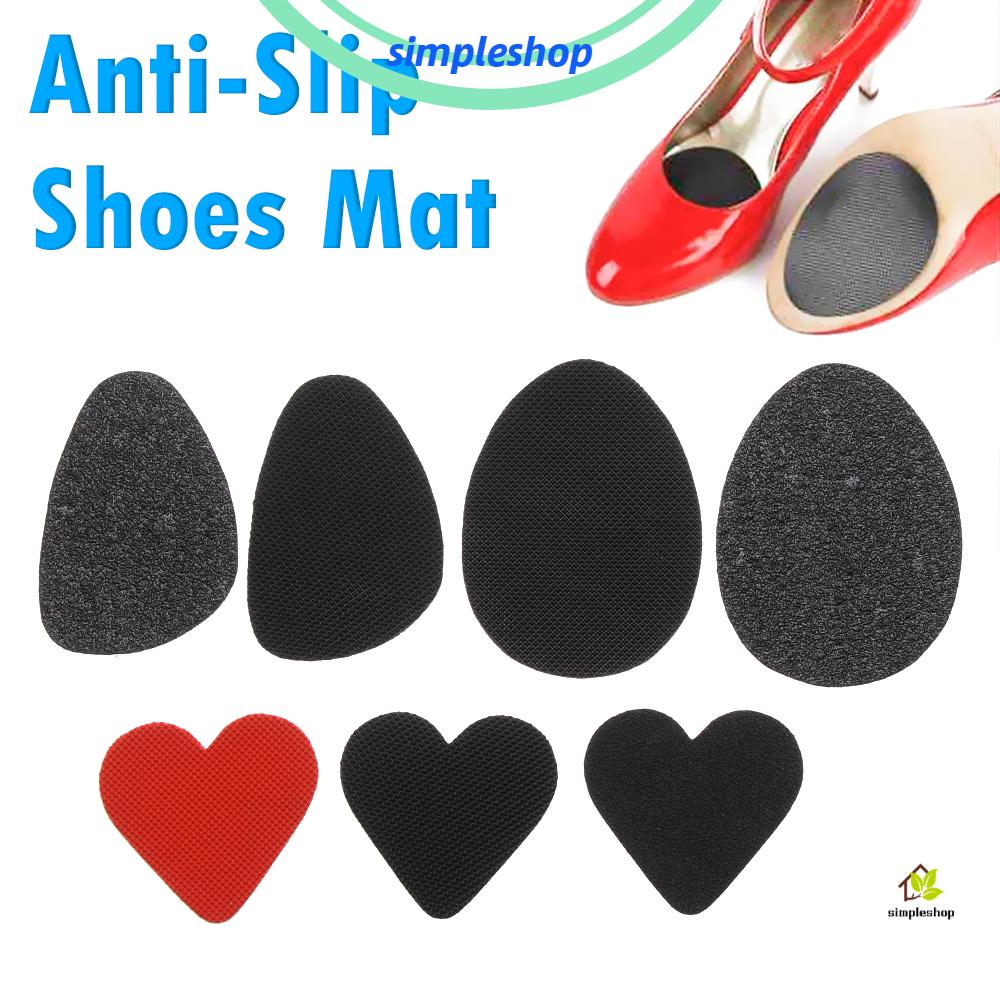 ❀SIMPLE❀ 1 Pair Fashion Anti-Slip Pads Useful Heel Sole Grip Shoes Mat Women Cushion Insole Self-Adhesive High Heels Sticker Sole Protectors