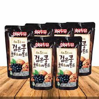 Sữa đậu đen óc chó hạnh nhân 190ml (gói)