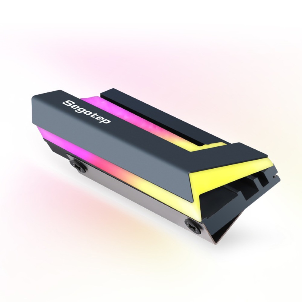 Bộ Tản Nhiệt Làm Mát Ổ Đĩa Cứng M.2 2280 NVME SSD 5V ARGB | BigBuy360 - bigbuy360.vn