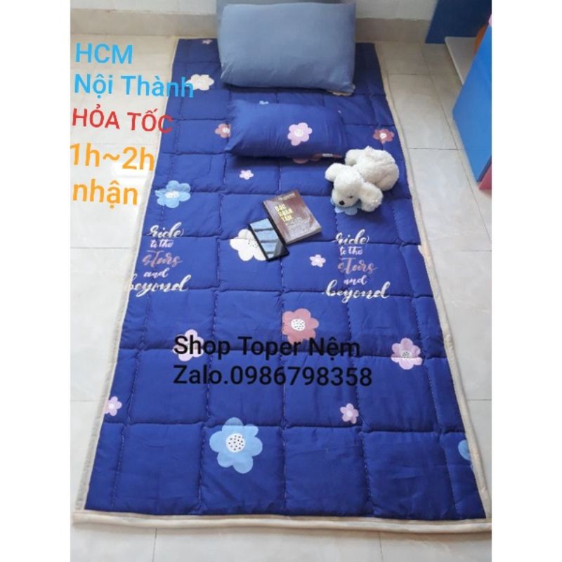 Nệm ngủ Văn Phòng - Nệm Du Lịch size 90x200cm. Gấp gọn, kèm túi đựng nệm tiện dụng.