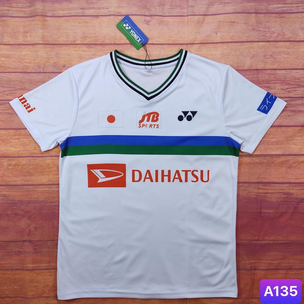 ✉❡☂Áo Cầu Lông Yonex Đội Tuyển Quốc Gia Nhật Bản Sử Dụng Trong Tập Luyện Và Thi Đấu A135