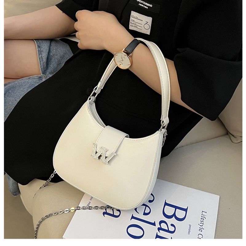 Túi xách nữ kẹp nách mini đeo chéo đẹp đeo vai da pu dáng trơn đi tiệc đi chơi cao cấp giá rẻ TX-107