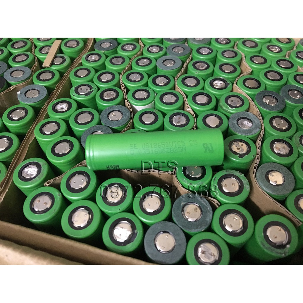 Pin Sony VTC5 tháo máy công cụ còn nguyên dung lượng ~2500mah dòng xả 30A chuyên dùng cho máy cầm tay