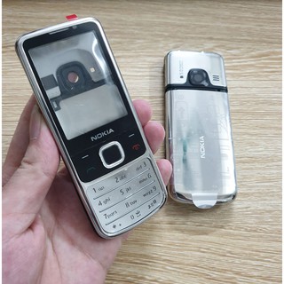 Vỏ điện thoại Nokia 6700 Classic màu Bạc Loại Xịn