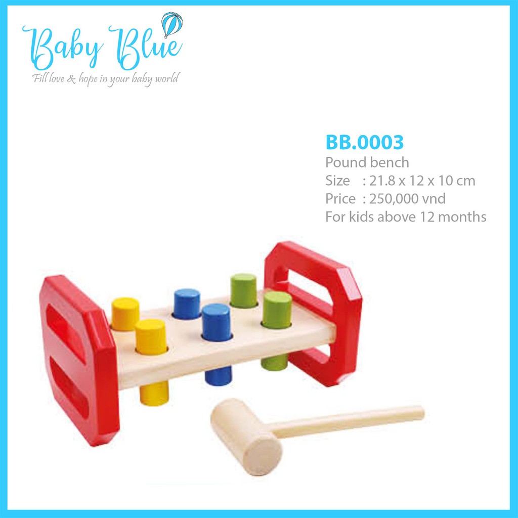 Đồ chơi gỗ - Búa đập gỗ