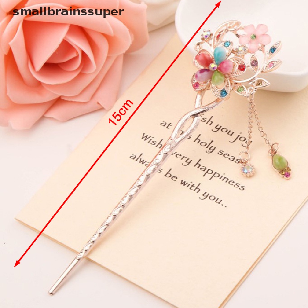 Trâm Cài Tóc Nhỏ Đính Đá Và Ngọc Trai Cho Nữ SBS