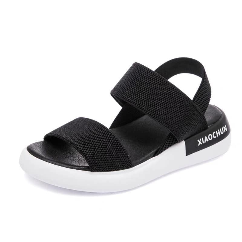 Giày sandal nữ- Sandal quai chun siêu êm , siêu nhẹ, tăng chiều cao nữ