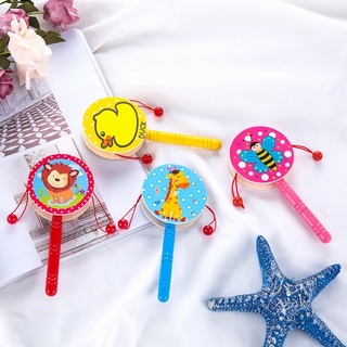 Trống gỗ lục lạc cho bé