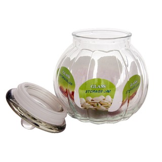 Hũ Thủy Tinh Trái Bí Đựng Gia Vị 1900ML
