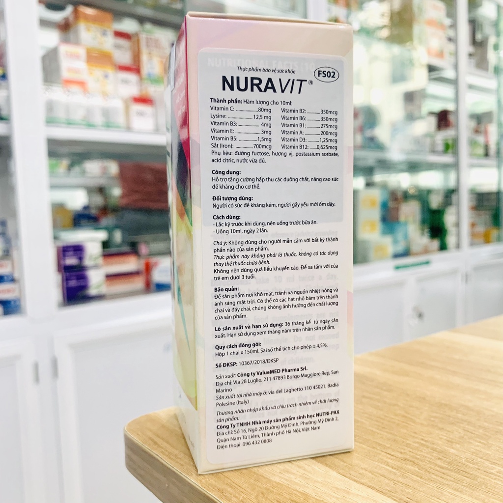 Nuravit - 10 Vitatmin Siro Giúp Trẻ Ăn Ngon Mau Lớn Tăng Cường Đề Kháng