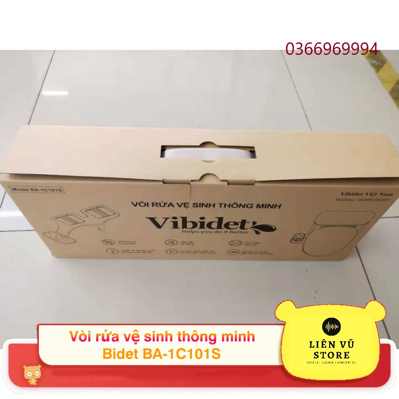 Vòi rửa vệ sinh thông minh Bidet BA-1C101S [Chính hãng - Bảo hành 3 năm] Liên Vũ Store