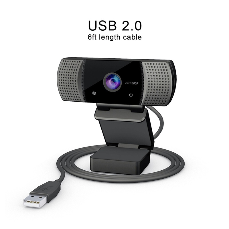 Webcam toàn diện HD 1080P cổng USB kèm mic cho PC Laptop | BigBuy360 - bigbuy360.vn