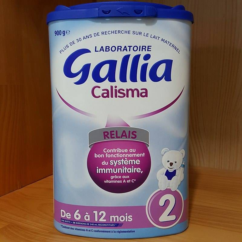 [Nội địa Pháp] SỮA GALLIA CALISMA RELAIS SỐ 2 HỘP 800gr