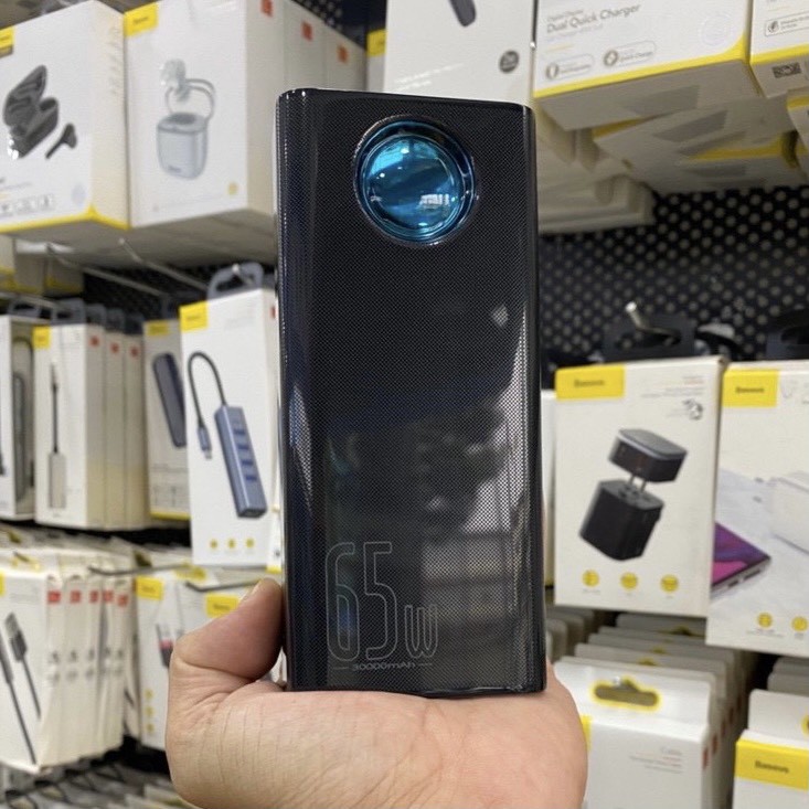 Sạc dự phòng Baseus 65W PD 30000mah sạc nhanh dùng cho smatphone/ipad....