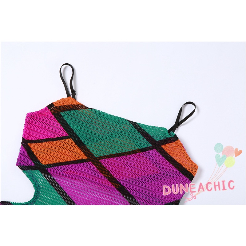 DUNEA DUNEA Đầm Hai Dây Hở Lưng Gợi Cảm Thời Trang Dành Cho Nữ