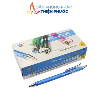 Bút bi gel thiên long xanh b011 thiện phước