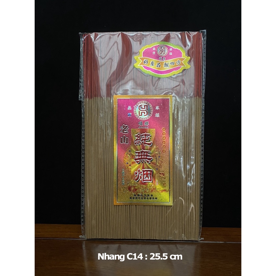 Nhang C14 Mã Lai Không chứa hoá chất độc hại NHANG TRẦM KHÔNG KHÓI MALAYSIA Phật giáo Thắp hương