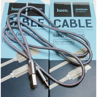 Dây sạc hoco x2 bọc dù sạc siêu nhanh cho iphone - cáp iphone bọc dù siêu bền