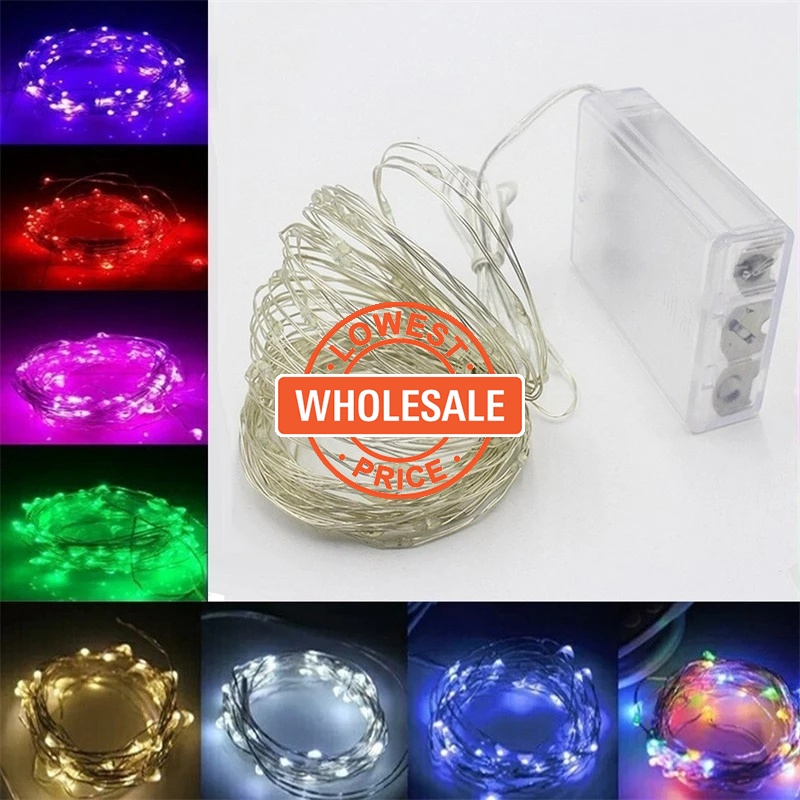 [Mã Cls2404A Giảm 30K Đơn 150K] Dây Đèn Led 3M Trang Trí Tiệc Giáng Sinh Chạy Pin