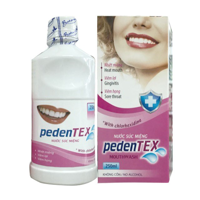 PEDENTEX - NƯỚC SÚC MIỆNG GIÚP CHO HƠI THỞ THƠM THO - GIÁ TỐT