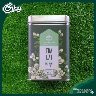 Trà Lài Cầu Đất Farm 80gr Lon Thiếc Thơm Ngon