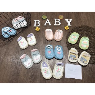 Giày, vớ tập đi chống trượt kiêm tất cho bé trai và bé gái