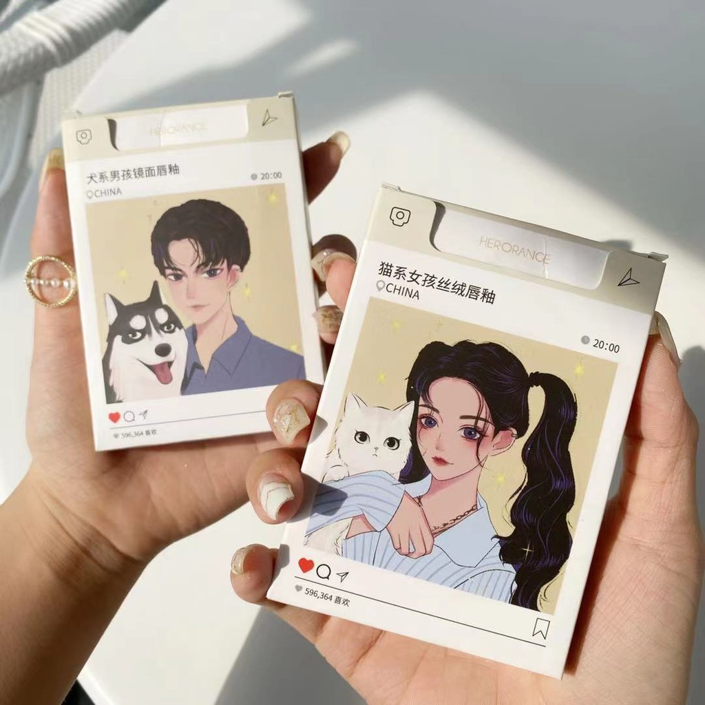 Set 5 son kem Herorange Soái ca soái tỷ son kem bóng velvet HERO16 | Thế Giới Skin Care