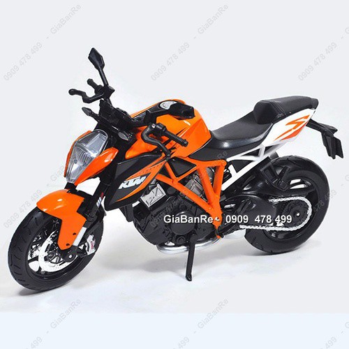 Xe Mô Hình Ktm 1290 Super Duke Orange Tỉ Lệ 1:12 - Maisto - 8704