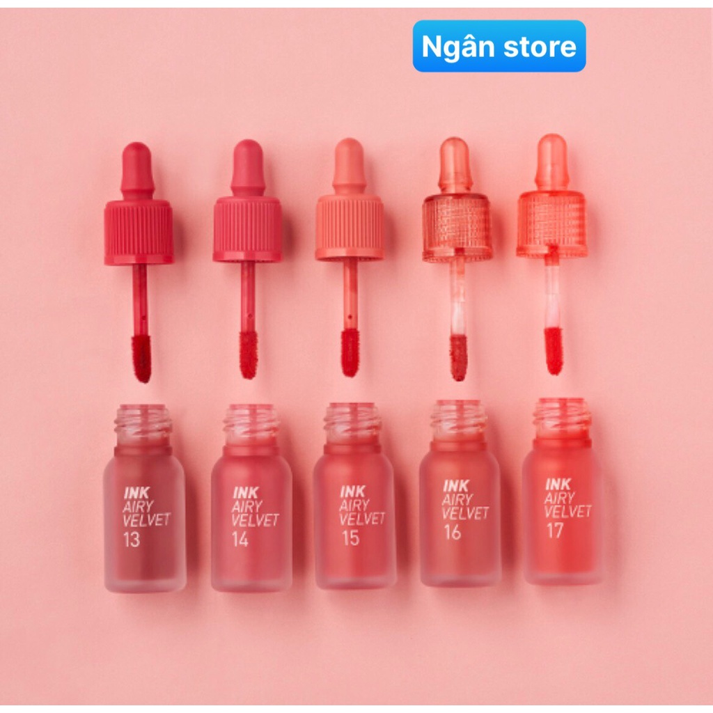 SON #INK_VELVET ĐẸP XỈU với bảng màu mới tone đỏ rất chi là đẹp
