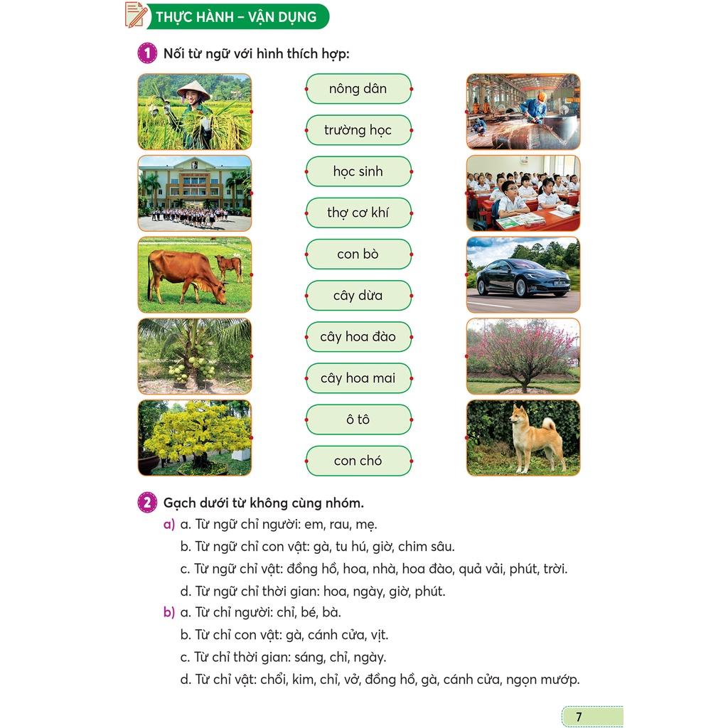 Sách Bài tập Tiếng Việt 2 Tập 1 Phát triển năng lực