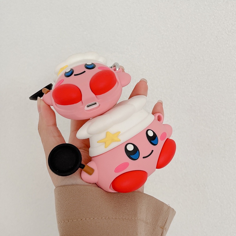 Ốp Hộp Đựng Tai Nghe Nhét Tai Tpu Hình Kirby Hoạt Hình Cho compatible AirPods3 compatible AirPods3 compatible AirPods3 2021 compatible AirPods3 compatible AirPodsPro compatible AirPods2gen