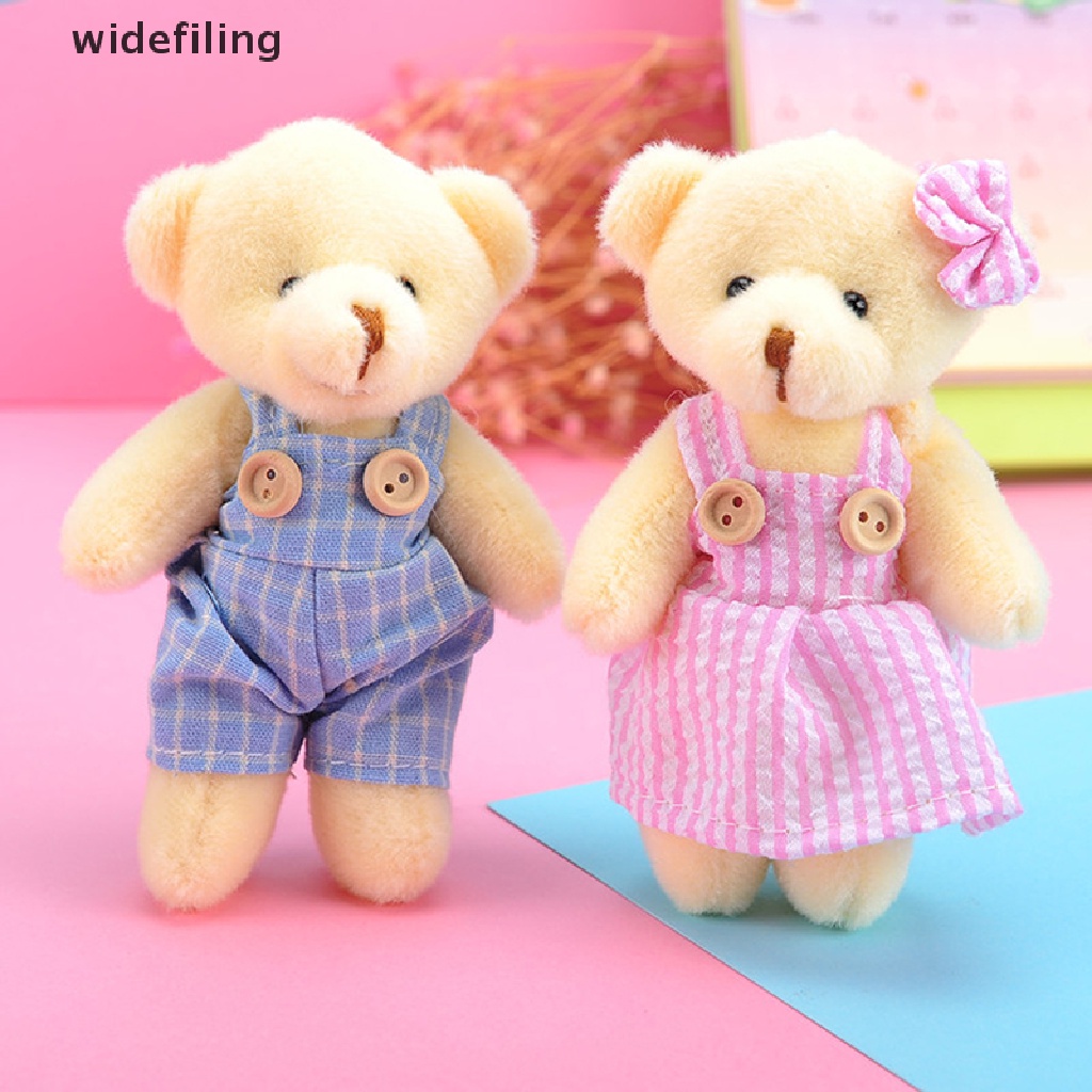 Móc Khóa Gấu Teddy Nhồi Bông Dễ Thương