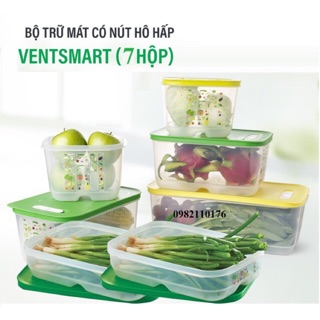 Tupperware Bộ hộp trữ mát Ventsmart 4 hộp - 5 hộp - 7 hộp
