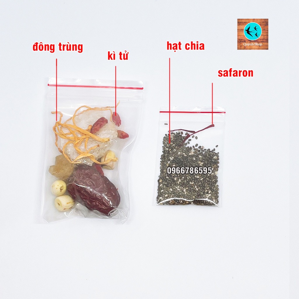 Set yến sào baby chia sẵn tặng kèm hũ và đường phèn chưng tại nhà