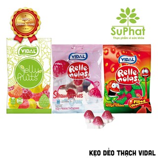 Kẹo dẻo cao cấp nhân thạch trái cây Vidal Tây Ban Nha