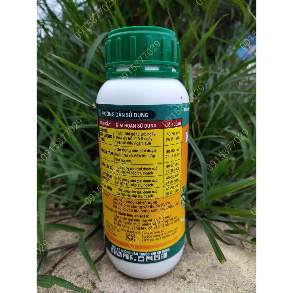 GA02 - Kali Sữa 999SC 500ml - Phân bón NPK bổ sung vi lượng giúp cây trồng tăng cường hấp thu dinh dưỡng