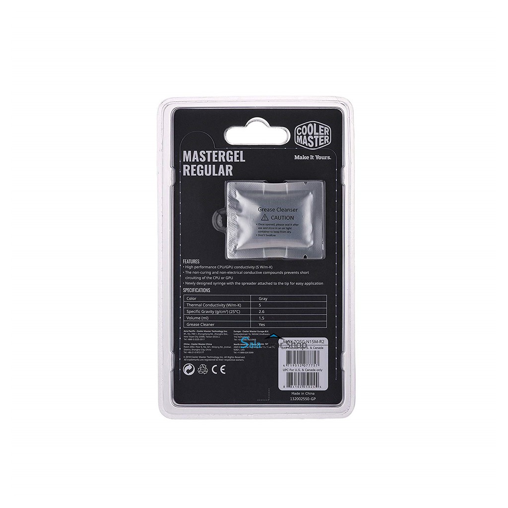 Keo tản nhiệt Coolermaster Mastergel Regular MG-5 New Edition