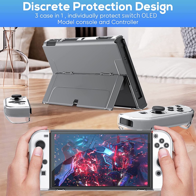 Ốp Bảo Vệ Máy Chơi Game Nintendo Switch OLED 2021 Chất Lượng Cao