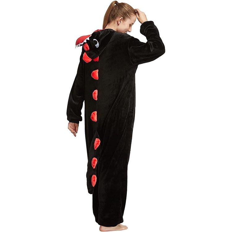 Bộ đồ ngủ in hình khủng long cho cặp đôi