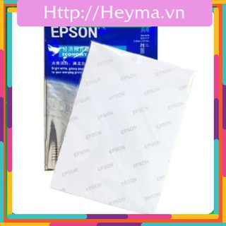 Giấy in ảnh Epson 1 mặt A4 hoa cúc S041579 (20 tờ/tập) 230g[Hoàn tiền nếu không ưng]
