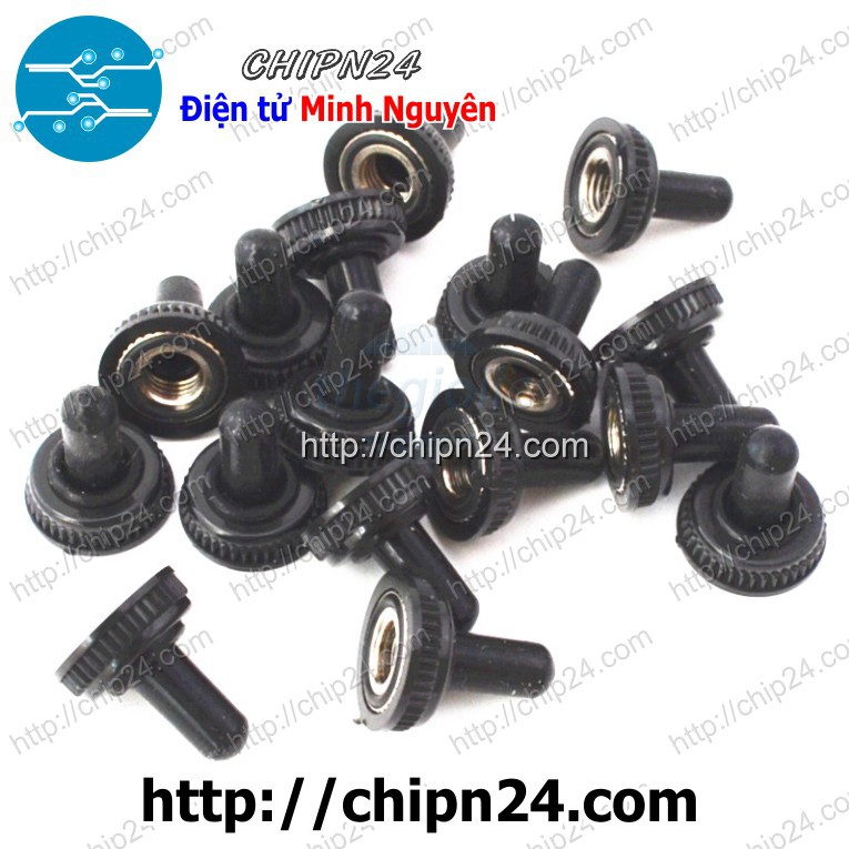 [2 CÁI] Nắp chụp công tắc MTS 6mm chống nước