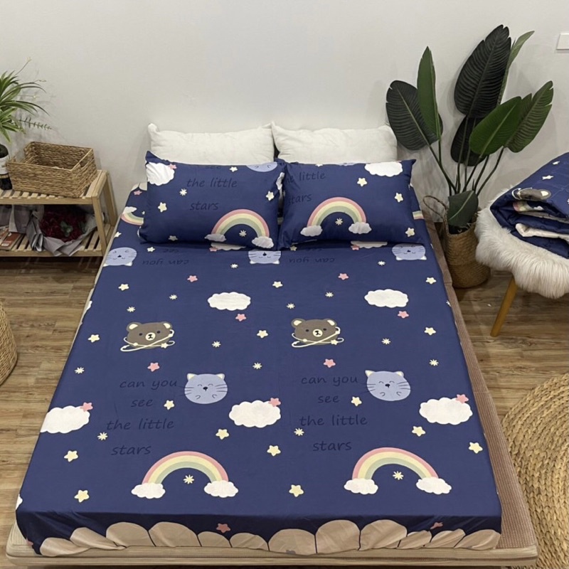 Ga Trải Giường Cotton Poly , Ga Nệm Drap Giường Đủ Size Đủ Màu | BigBuy360 - bigbuy360.vn