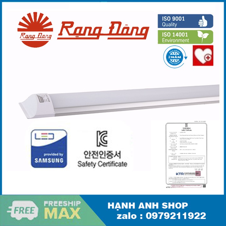 Đèn LED Bán Nguyệt Rạng Đông BD M16 36W RAD (Cảm biến)