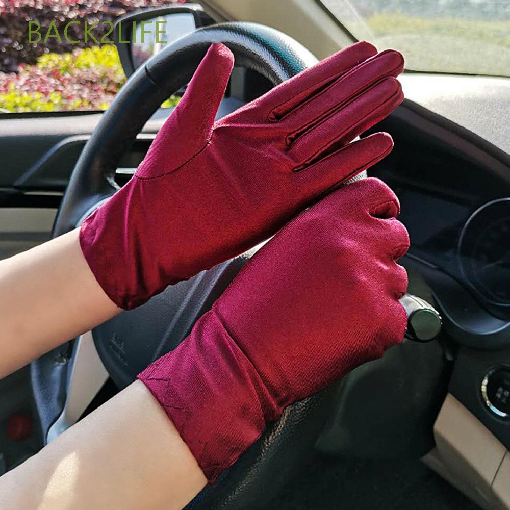 Găng Tay Lái Xe Chống Nắng Thời Trang Tiện Lợi Cho Nam Nữ